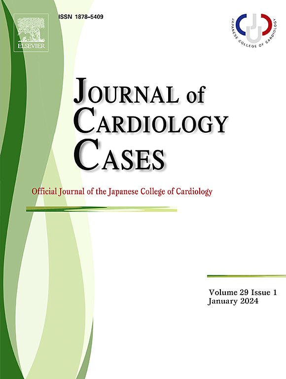 Go to journal home page - Journal of Cardiology Cases